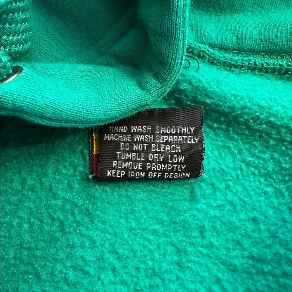 ❤️💛💚 Bob Marley-Inspired Rasta Colorblock Zip Hoodie – XXL - Picture 6 of 8